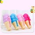 thumbnail image 3 of Coin Purse Silicone Zipper Ice Cream Shape Coin Pouch Coin Wallet Bag Charm, 3 of 6