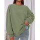 thumbnail image 2 of Sudadera PRETTYGARDEN Oversized Cuello Redondo Verde Bosque XL, 2 of 6