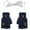 Navy Blue, variant on Morttic Unisex USB Heated Gloves Mitten Full & Half Finger-less Winter Warm Hands Laptop Gloves for Women Men Xmas Gifts