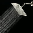 thumbnail image 6 of Better Homes & Gardens 1-Setting 8 in. Square Rain Showerhead in Brushed Nickel, 6 of 11