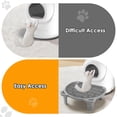 thumbnail image 5 of Litter Catching Step For Cat Box  Trap Stool Automatic Self Cleaning Collection Stairs Catcher Ramp Old Geriatric Senior Or Kitten, 5 of 8
