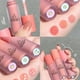 thumbnail image 4 of Pink Liquid Blush Eyeshadow Long-acting Waterproof Non-fading Enhance Facial Skin Color Easy-to-color Female Cosmetics, 4 of 4