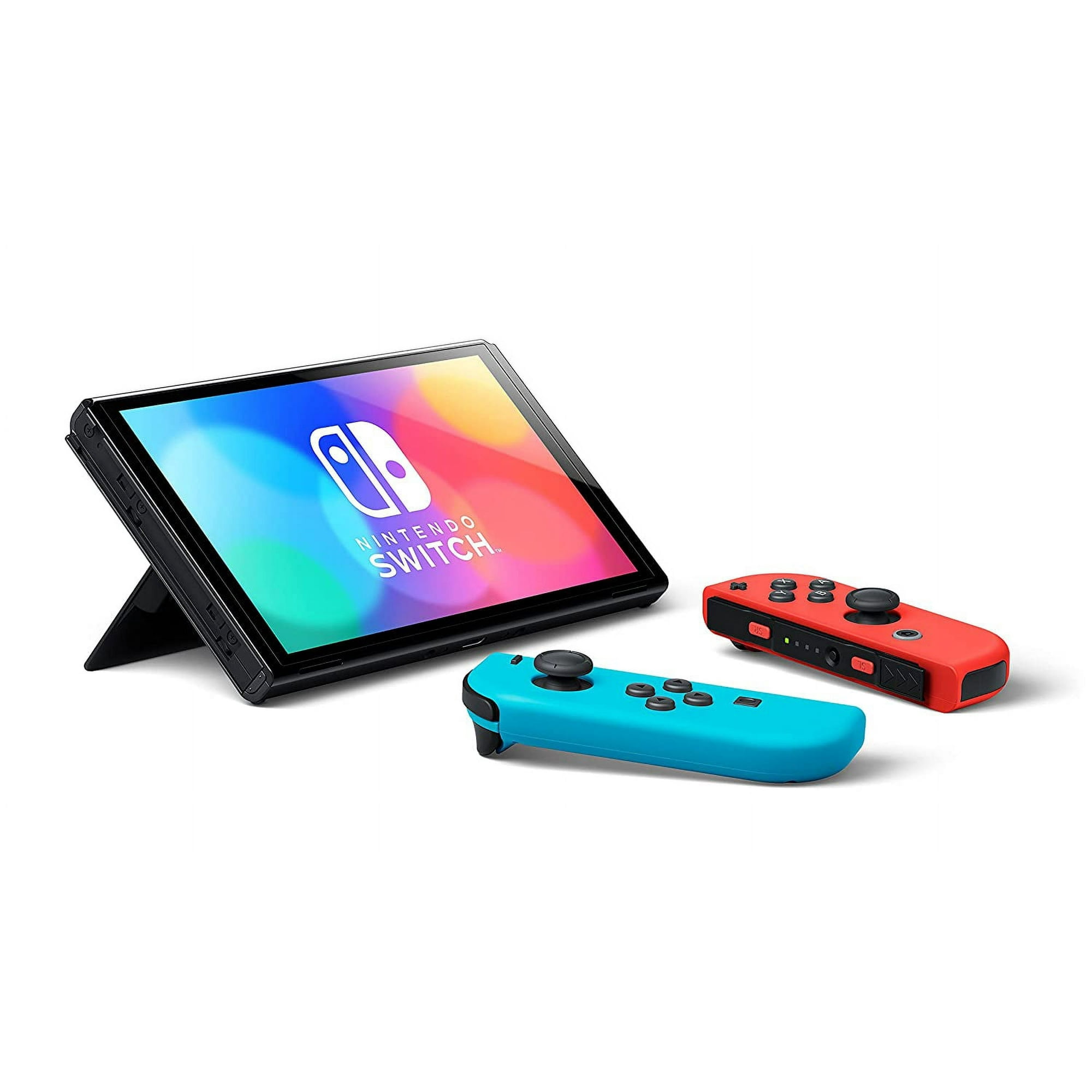 Nintendo Switch 本体＋Joy-Con Nintendo Switch Joy-Con Pair, Neon Purple and Neon Orange, Gaming