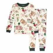 Burt's Bees Baby Organic Cotton Baby & Toddler Boy Pajama Set, 2-Piece, Sizes 12 Months- 5T