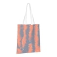 thumbnail image 2 of YFYANG Reusable Cotton Canvas Tote Shopping Bag, Tie-Dyed Artistic Patterns Washable Portable Grocery Bag for Daily Travel, 2 of 8