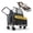 Black(400lb), variant on Folding Wagon 2-in-1, 650lb Heavy Duty Collapsible Cart, All-Terrain Wheels w/Brakes, Side Pockets - Azure Blue