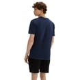 thumbnail image 3 of ellesse Camiseta Hombre - CASSICA, manga corta, cuello redondo, logo, algodón, color liso Azul oscuro M (Medium), 3 of 5