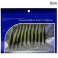 thumbnail image 1 of tredstone 10 Pcs Appâts de Pêche Simulés Réutilisables Leurres de Pêche Appâts Artificiels Portables en PVC 9cm Type 7, 1 of 1