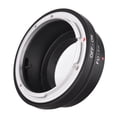 thumbnail image 2 of Graflsoa FD-FX Lens Adapter for Canon FD to Fujifilm X Mount, Manual Focus & Exposure, Infinity Focus, Aluminum Alloy & Brass Construction, Black Finish, Compatible with X-T1/2/10/20,, 2 of 6