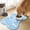 Blue, variant on Dog Cat Mat for Food and Water,Bone Shaped Dog Placemat Bowl Mat with Rubber Backing,Rapid Absorbent Pet Feeding Mat, No Stains Pet Food Mats Indoor, Pet Accessories Supplies, 12"×19"