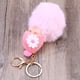 thumbnail image 4 of Llavero de peluche de dibujos animados con forma de muñeco de bebé, llavero de coche, colgante, decoración para fiestas infantiles (rosa), 4 of 7