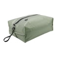 thumbnail image 3 of Flynix Professional Cube-Shaped Vacuum Storage Bag with Zipper, Portable, Space-Saving, Green Checkered, 3 of 10