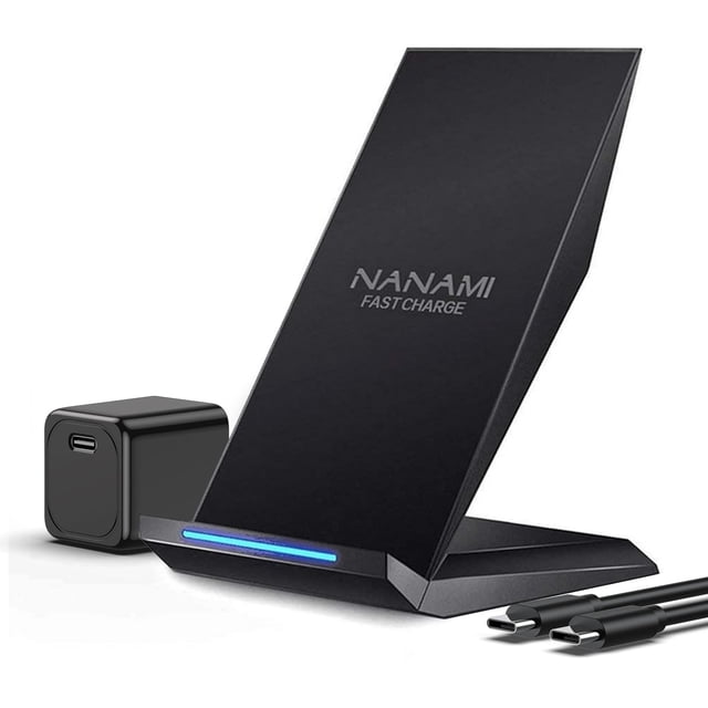 Cargador inalámbrico NANAMI Fast Charging Stand Qi Certified