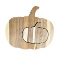 thumbnail image 2 of 2PCS Halloween Pumpkin Shaped Wood Cutting Board for kitchen Decor, Gothic Cutting Boards with Handle, Charcuterie Wooden Boards, Serving Platter for Halloween Dinner Party Kitchen Table Home Decor, 2 of 6