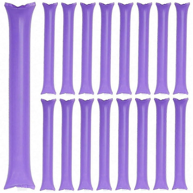 40pcs Inflatable Sticks Noise Sticks Inflatable Boom Plastic Sticks Party Favors
