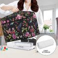 thumbnail image 6 of HELLHERO Sewing Dust Cover Floral and Hummingbird Lightweight Dust Cover Simple Keep Clean and Safe Easy Storage, 6 of 8