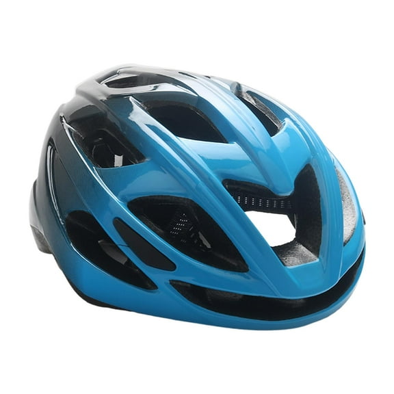 Cascos de bicicleta shamjiam protectores con almohadilla desmontable Correa de barbilla ajustable para adultos Azul negro