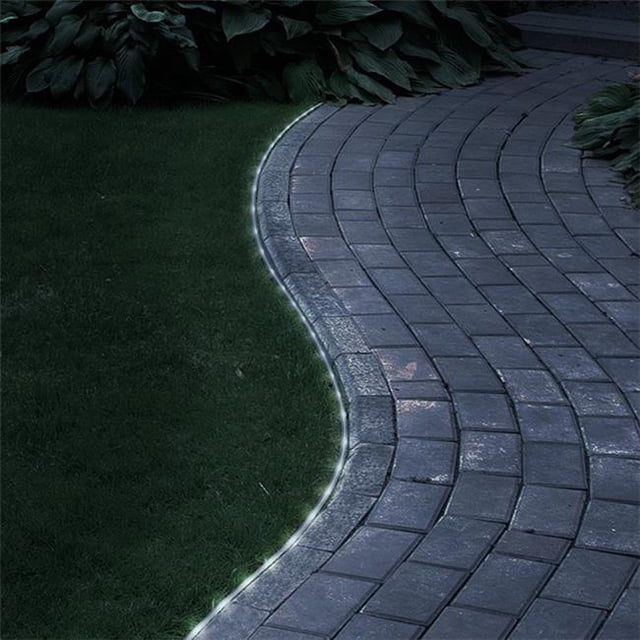 Pure Garden M150040 23 ft. Solar LED Rope Light, 50 White LED Lights