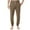T2-Light Brown, variant on Homeyce Mens Cotton Pajama Pants Solid Color Elastic Waist Pajamas Pants with Pockets with Drawstring Sleep Pants Button Fly Lightweight Breathable Soft Loose Lounge Bottoms,Green M