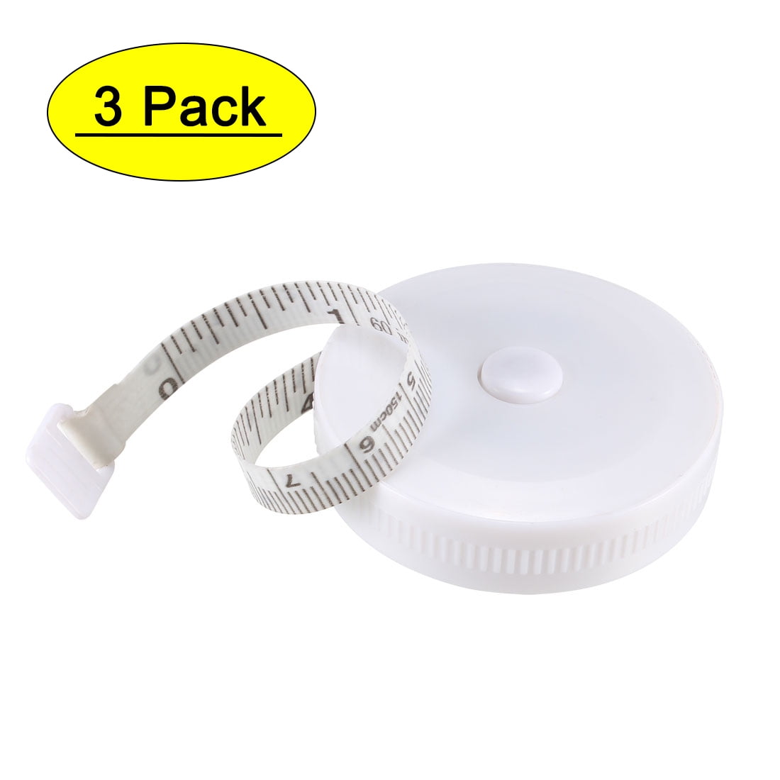 60 Inch Retractable Measuring Tape Soft Dual Sided for Tailor Sewing 1.