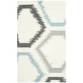 thumbnail image 6 of SAFAVIEH Dhurries Taryn Geometric Runner Rug, Ivory/Multi, 2'6" x 8', 6 of 9