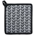 thumbnail image 3 of Design Imports CAMZ38561 Herringbone Kitchen Set - Black & White, 3 of 11