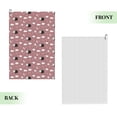 thumbnail image 2 of Kdxio Cute Calf Pattern Golf Towel (24" X 16") with Carabiner Clip - The Convenient Golf Cleaning Towel, 2 of 8