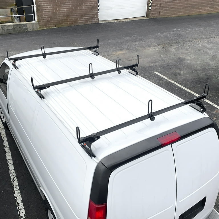 Vantech GFY Heavy Duty Bar Ladder Roof Rack Fits: GMC Savana All