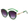 thumbnail image 1 of Gafas de sol anti-ultravioletas de las gafas de sol de la playa del tiroteo de la calle de la tendencia de la moda, hechas de PC y de hoja, 1 of 5