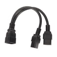 thumbnail image 1 of Cable de Alimentación ANGGREK Dual IEC320 C19 a C20 Diseño Reforzado Universal hembra a Macho, 1 of 8