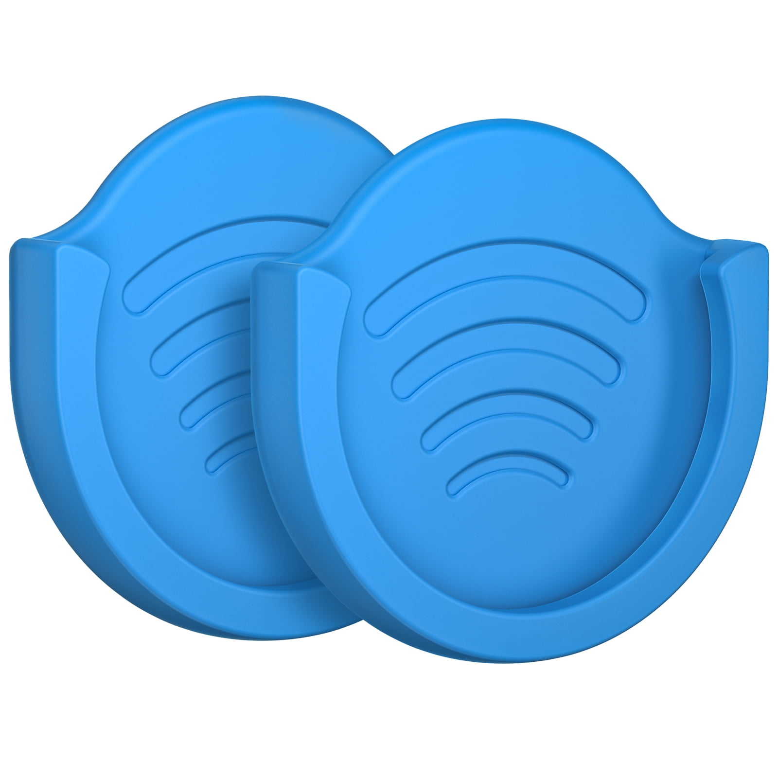 Phone Grip for Socket Holder, poptech 2 Pack Silicone Car Phone Mount Adhesive for Collapsible