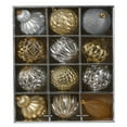 thumbnail image 5 of Nearly Natural Assorted Colors Glass Decorative Christmas Accent Ball Ornaments, 12 Count, 5 of 5