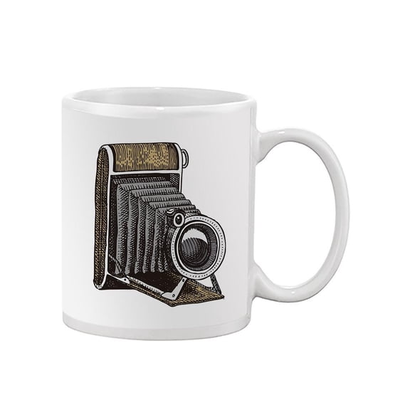Cool Vintage Photo Camera. Mug  -Image by Shutterstock,