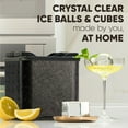 thumbnail image 5 of ACMETOP Clear Ice Ball Maker Mold, 6 Large 2 inch Crystal Ice Cube Tray for Cocktail, Whiskey & Bourbon，Idea Gift for Men Father Boyfriend, 5 of 7