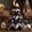#F, variant on DIY Halloween Quilted Fabric Tree Kit - Halloween Tabletop Decor Layered Fabric Sewing Craft Kit, Mantel Shelf Decor Halloween Home Decor Handmade Birthday Gifts