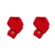 thumbnail image 2 of Bufanda de bebé Ounissouiy Tejido de hilo grueso Rojo brillante 2piezas, 2 of 6
