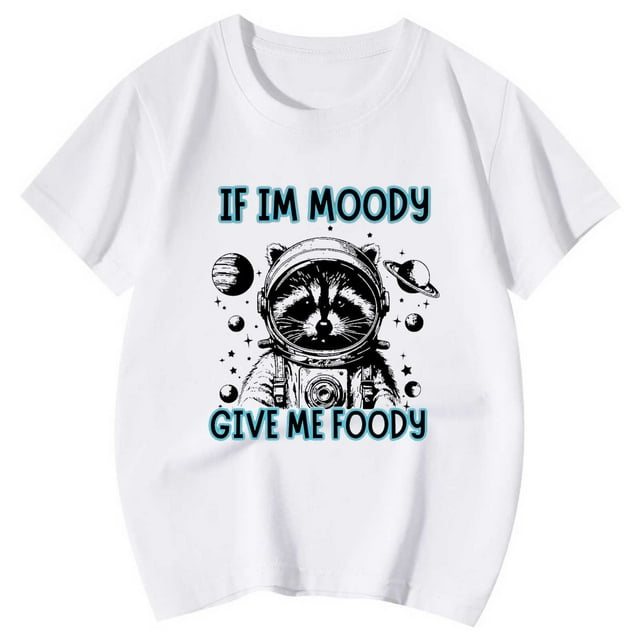 T-shirts à Manches Courtes Imprimés pour Filles, Tenue d'Été Tendance pour Tout-Petits Filles 12-13 Ans Mode Filles