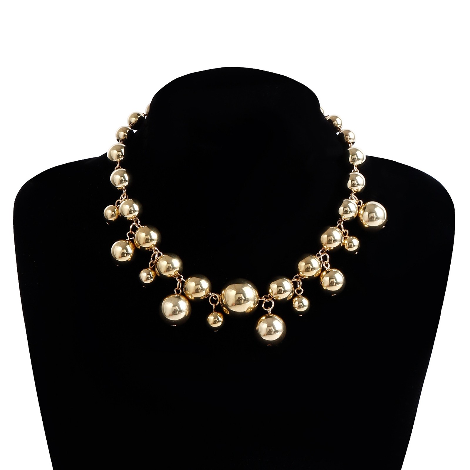 Thick beaded choker deals