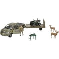 thumbnail image 2 of New Ray Camo Pick Up Truck with Jon Boat and Trailer, 2 of 2