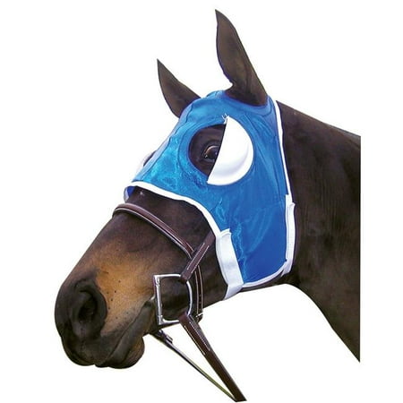 Intrepid International 155076BU Half Cup Blinker Hoods for Horse Training & Racing -