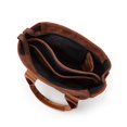 thumbnail image 2 of Bolso Halemet Suede para mujer con cremallera y compartimentos, 2 of 7