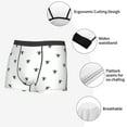 thumbnail image 5 of Wukai Hand Drawn Turtle Print Men’s Underwear Breathable Boxer Briefs,&nbsp;Moisture Wicking & Breathable-X-Large, 5 of 7