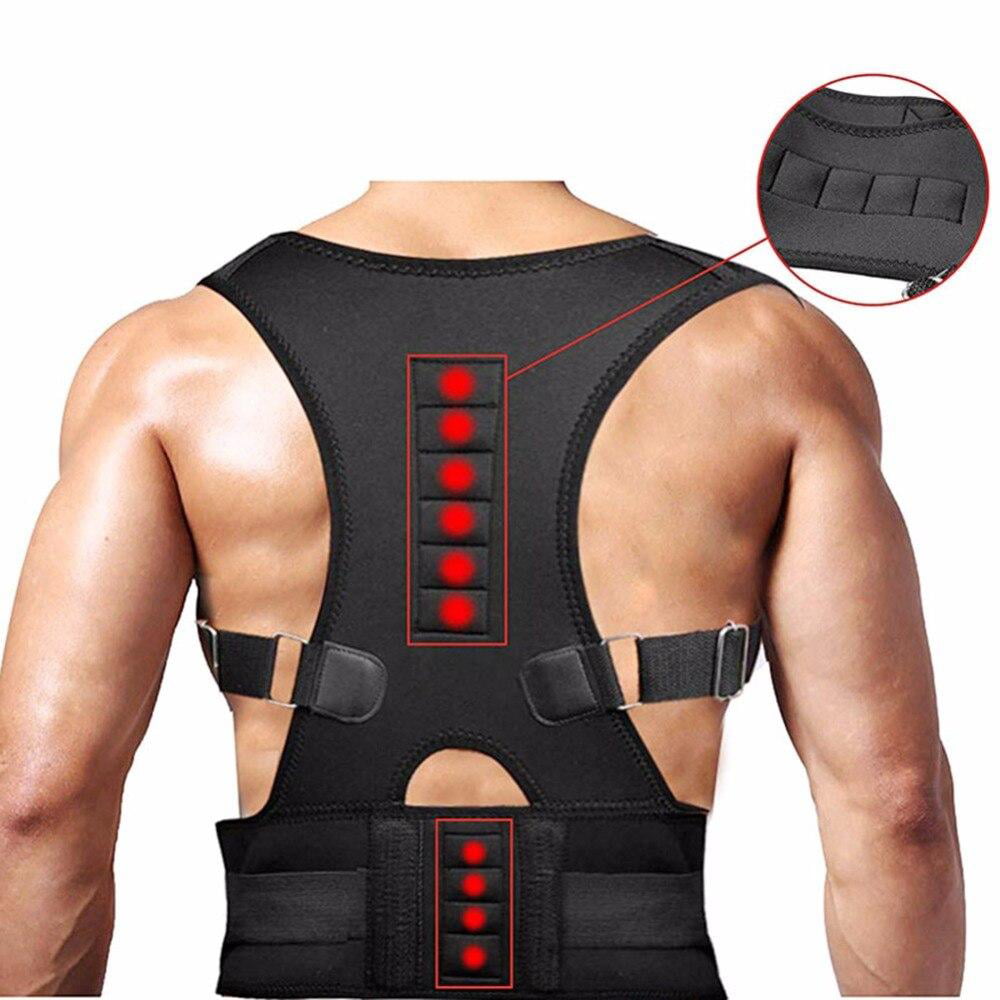 Details about   Body Posture Corrector Belt Back & Shoulder Support Brace for Men & Women 