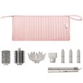 thumbnail image 1 of Funda de viaje Lexeeco Dyson Airwrap con secador de pelo Shark, color rosa, 1 of 7
