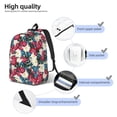 thumbnail image 4 of Yiaed Beautiful Flower Print Backpack, Premium Laptop Backpack, Travel Backpack for Women, Lightweight Backpacks, Comfortable Back Pack-Medium, 4 of 7