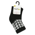 thumbnail image 6 of MeMoi Girls Window Pane Sheer Cotton Blend Socks - Girls - Female, 2, White, 6 of 6