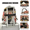 thumbnail image 3 of FORMRS Mini Backpack Purse for Women Quilted Travel Daypack Casual Shoulder Bag, Abstract Boat Ride, 3 of 7
