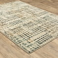 thumbnail image 5 of Oriental Weavers Carson Area Rug - 0748F - 2'3" x 7'6" - in Beige/ Grey - Modern Style, Stain Resistant, Family and Pet Friendly , Entryway, Hallway Runner Rug, 5 of 8