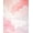 Pink, Pattern 3, variant on ODIKA 4'x6' Machine Washable Non-Slip Area Rug, Abstract Floral Motif with Layered Petal Shapes and Subtle Ombre Effect High Traffic Rug, Peach, 138673
