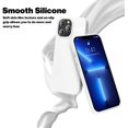 thumbnail image 2 of IBAOLEA Compatible with iPhone 13 Pro Max Case, Liquid Silicone Slim Protective Shockproof Phone Case Cover with Anti-Scratch Microfiber Lining, 6.7 inch, White White, 2 of 6